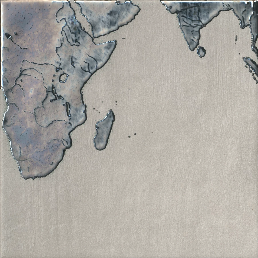 Панно Kerama Marazzi Вокруг Света 8 частей 20х20 полуматовое серо-бежевое OS/A249/8x/5285 80x40 см