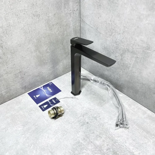 Смеситель Haiba для раковины оружейная сталь HB11726-3