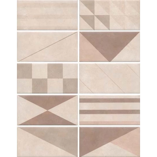 Плитка Kerama Marazzi Александрия светлый микс 19034 20х9,9