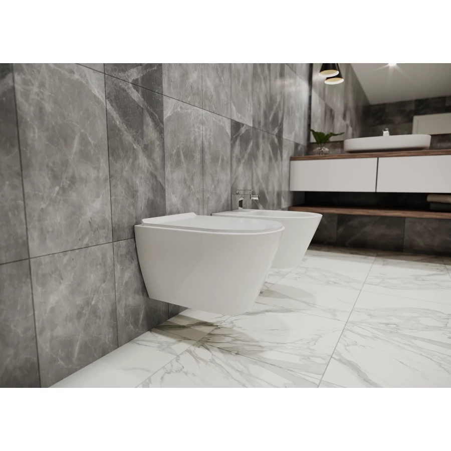 Унитаз Timo Inari подвесной TK-503MB 49x38x36.5 см