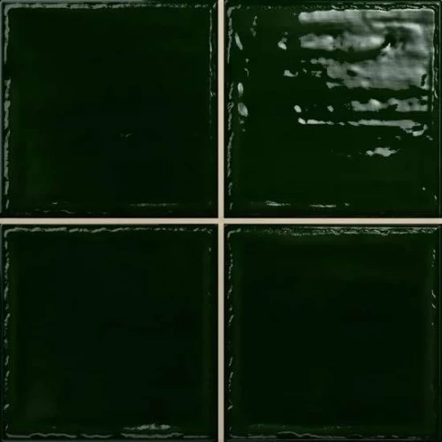 Плитка настенная Dar Ceramics Noa-Sticks Green Intense глянцевая зеленая 20x20 см