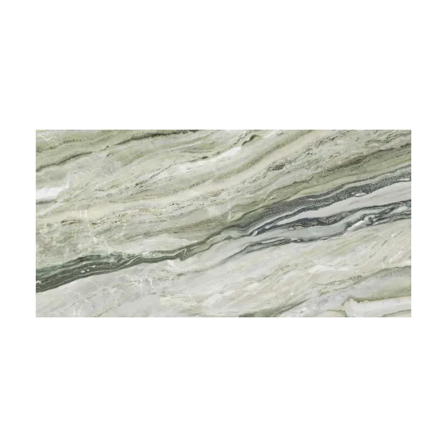 Керамогранит Lafaenza Aesthetica AE VER6 12 LP глянцевый серо-зеленый 120x60 см