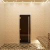 Мозаика Orro Mosaic Стоне Миконос полированная 15х15 коричневая 30,5х30,5 см