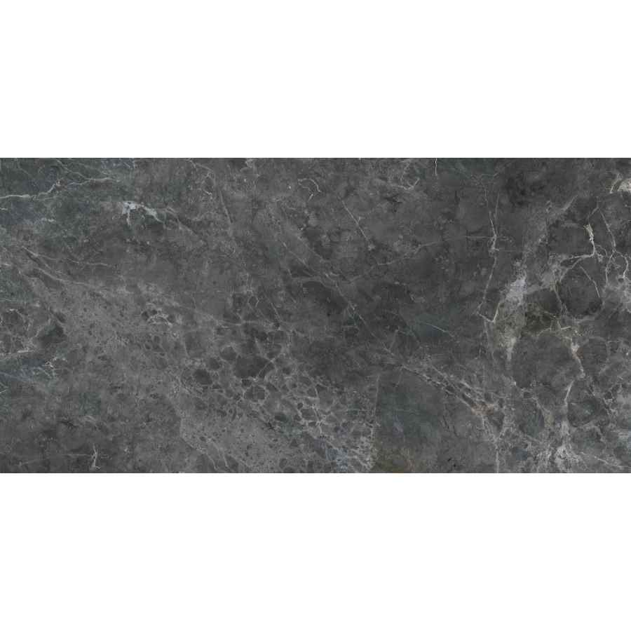 Керамогранит Del Conca Boutique HBO8 Shine Hard Noisette глянцевый черный 10,3 мм GCBO08S 120х60 см