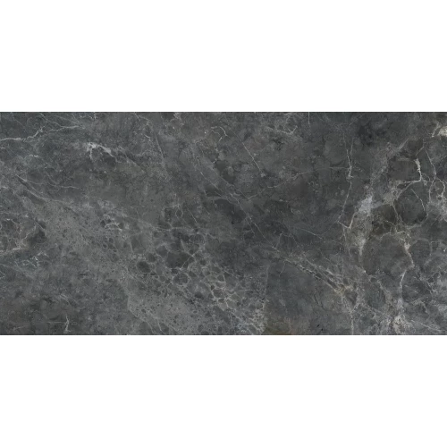 Керамогранит Del Conca Boutique HBO8 Shine Hard Noisette глянцевый черный 10,3 мм GCBO08S 120х60 см