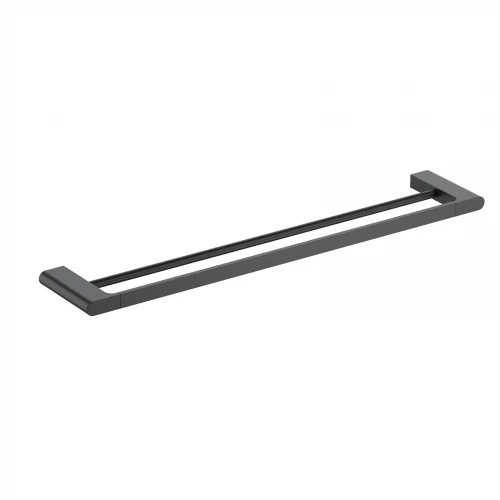 Держатель двойной Timo Luiro для полотенец черный матовый 18456/03