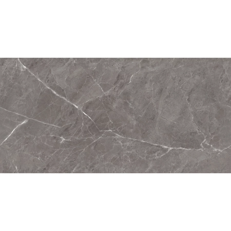 Керамогранит Ceradim Mramor Chic Grey темно-серый Полированный 120х60 см