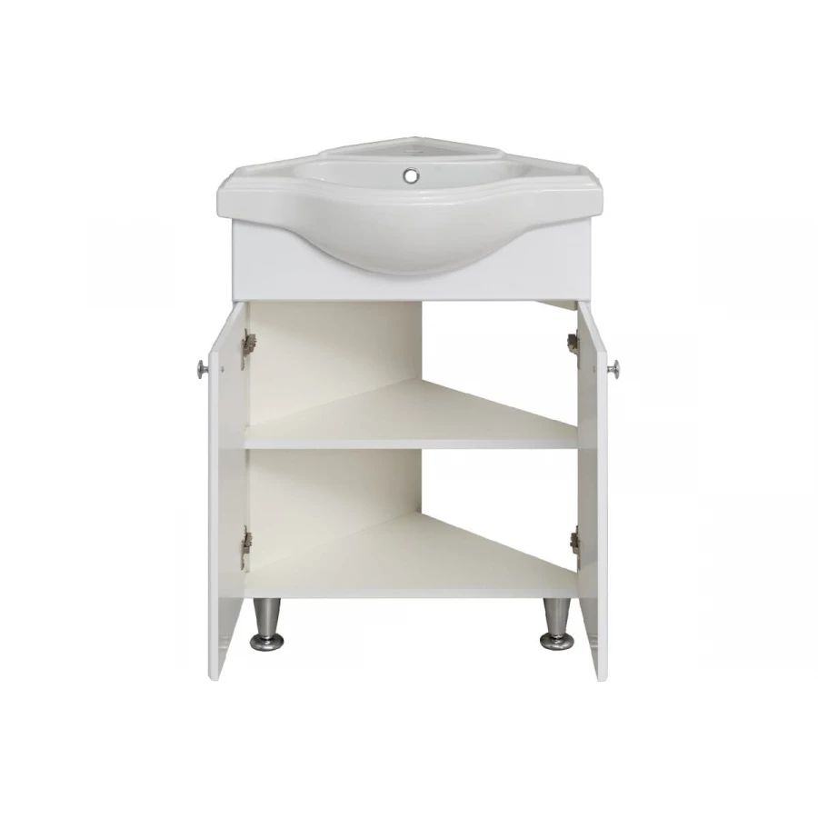 Тумба под раковину Runo Классик 65 угловая под умывальник Классик 65 УТ000004162