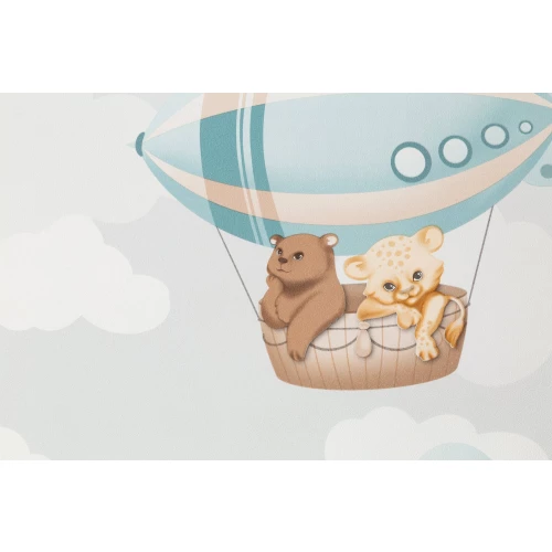 Обои флизелиновые Palitra Home Zoo Child HomeColor серые HC72270-14 1,06х10,05 м