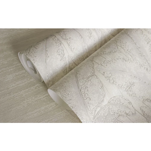 Обои флизелиновые Аспект Экзотика белые 70351-11 1,06х10,05 м