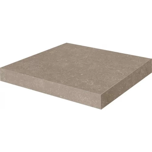 Ступень угловая клееная Kerama Marazzi Касабланка HP матовая обрезная бежевая KM6012G0181RGCA 33x33 см