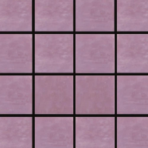 Стеклянная мозаика Trend Lux сетка 1,5x1,5 матовая фиолетовая lux360 31,6х31,6 см