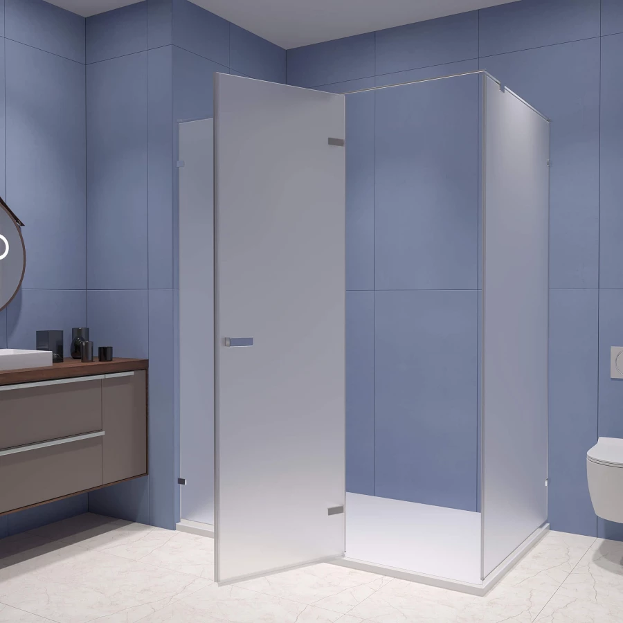 Душевой уголок RGW SV-040 Матовое-Сатинат 353204009-21 100х90 см