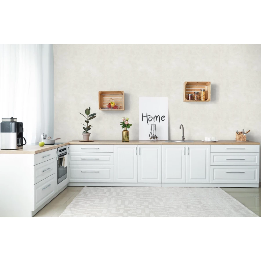 Обои винил на флизелине Marburg Shades Iconic Flora Shades Dune Серый 32402 10,05x0,53 м