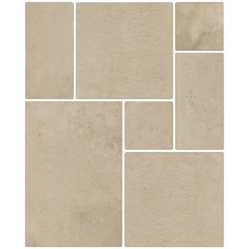 Керамогранит Isla Tiles Опус Лухор Модуларе / Opus Luxor Modulare 39 матовый бежевый 1006099 40х40 см