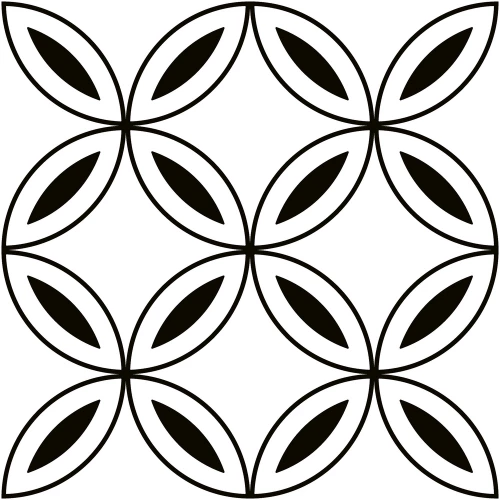 Керамогранит Cersanit Stream геометрия матовый белый 1,154 м2 A17922 29,8x29,8 см