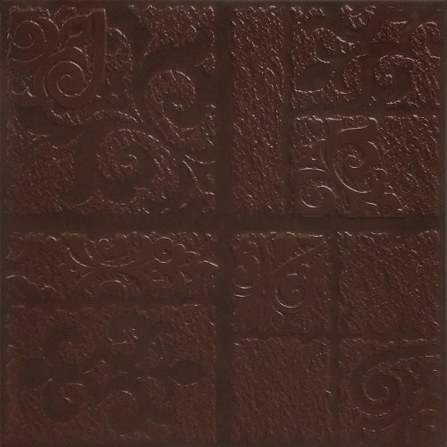 Клинкерная плитка Керамин Каир 4Д матовая коричневая 1,51 м2 29,8х29,8 см