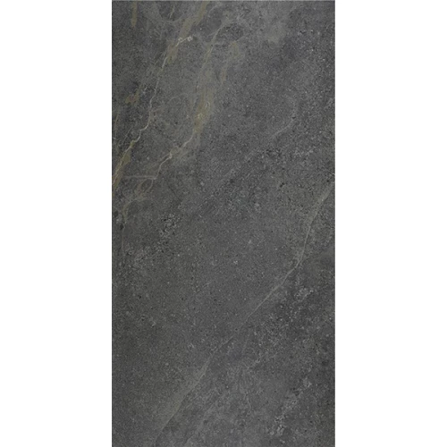 Керамогранит Keratile Литхос Антхраците М / Lithos Anthracite M матовый черный CAN5LITHHDPA 120х60 см
