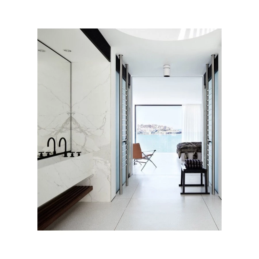 Керамогранит Laminam I Naturali Marmi Bianco Statuario Venato LAMF005778_IT 300х100х0,56 см