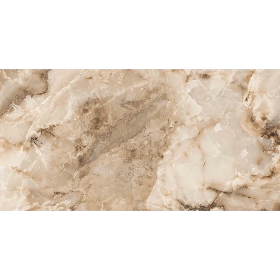 Керамогранит De Ceramica Glossy Passion Onyx Dark Brown C311 120х60 см