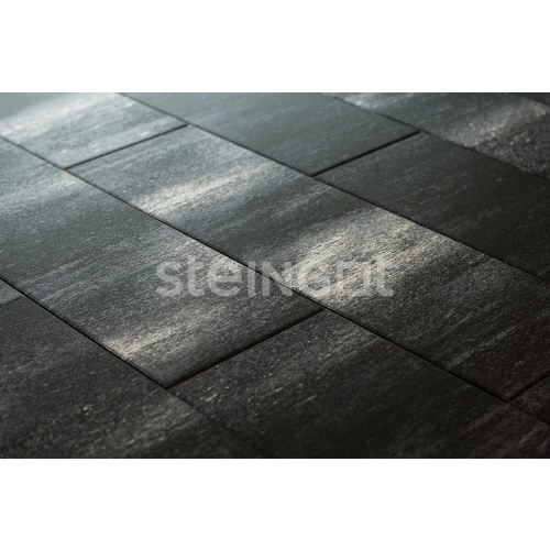 Тротуарная плитка Steingot Ступень 1000х300х140 Графитовый камень / Stein Black серая 26392 100х30 см