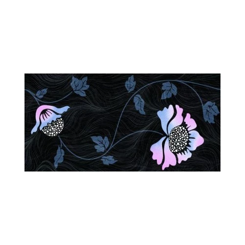 Декор Нефрит-Керамика Болеро синий 25х50 см