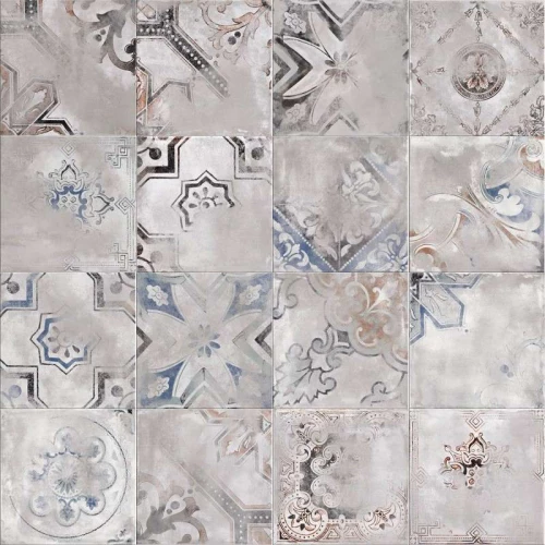 Керамогранит ABK Play Re-used Mix Grey матовый серый PF60003480/0,64 м2 20х20 см