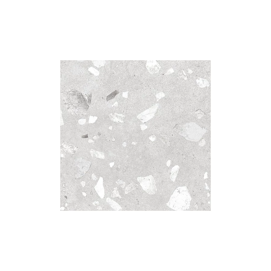 Керамогранит Gracia Ceramica Terrazzo Grey PG 01 матовый серый 010400001252 45х45 см