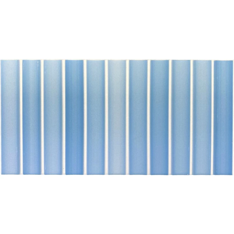 Керамогранит Dune Ceramica Kit-Kat Mosaic Sky Matt матовый небесно-голубой 188913 23,1х11,5 см