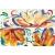 Декор Imola Ceramica Shades Flowers Sun Mix блестящий многоцветный 60x20 см