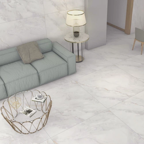 Керамогранит Neodom Sale Ornato Wave Matt матовый белый N20546 120x120 см