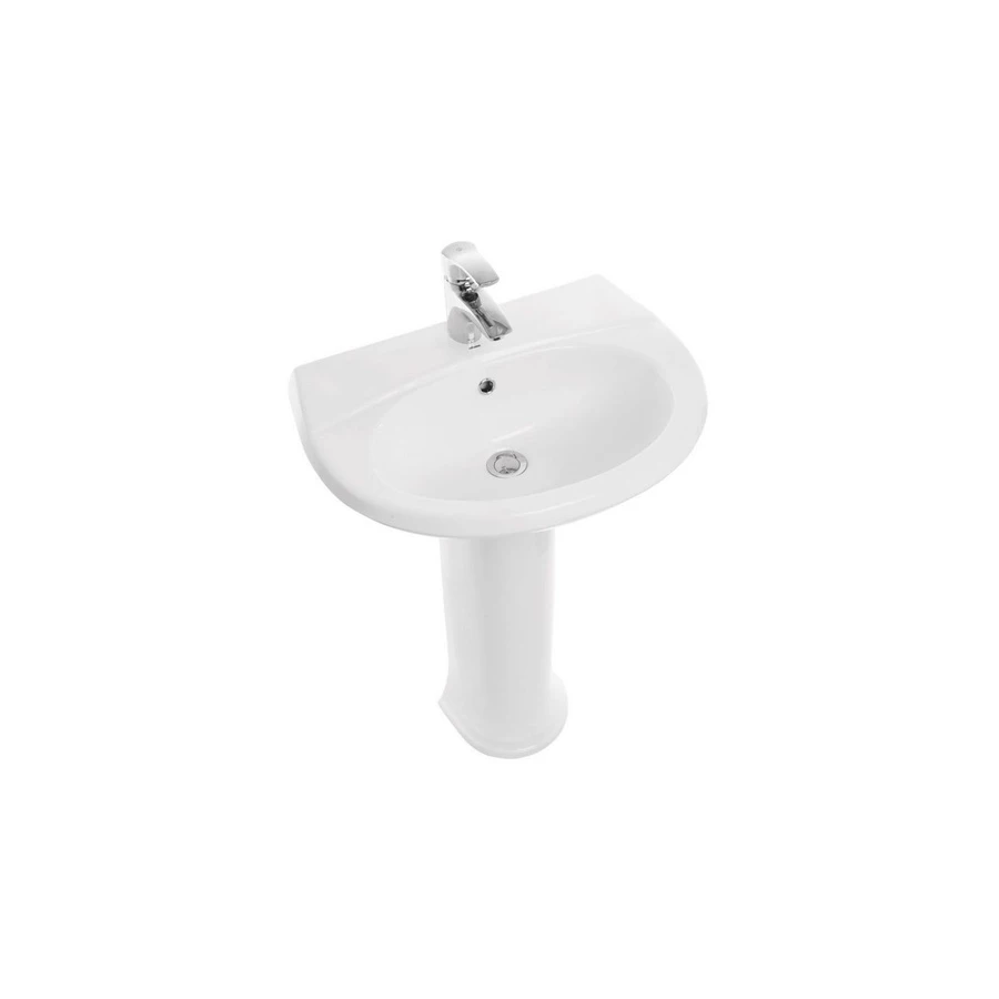 Раковина Sanita Виктория белый VIC55SAWB01 59х46х16 см