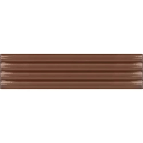 Керамический декор Equipe Costa Nova Onda Terra Glossy 28495 20х5х0,83 см