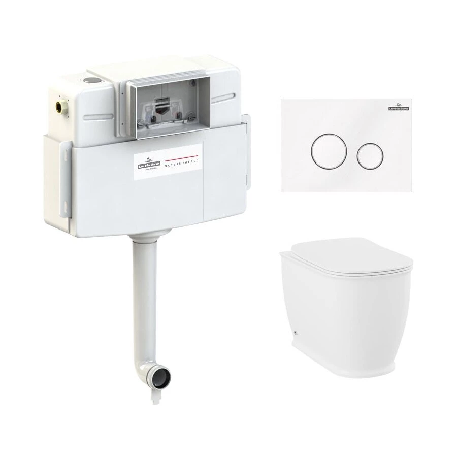 Унитаз Lavinia Boho Relfix Bell Pro 77060215 (комплект 4 в 1)