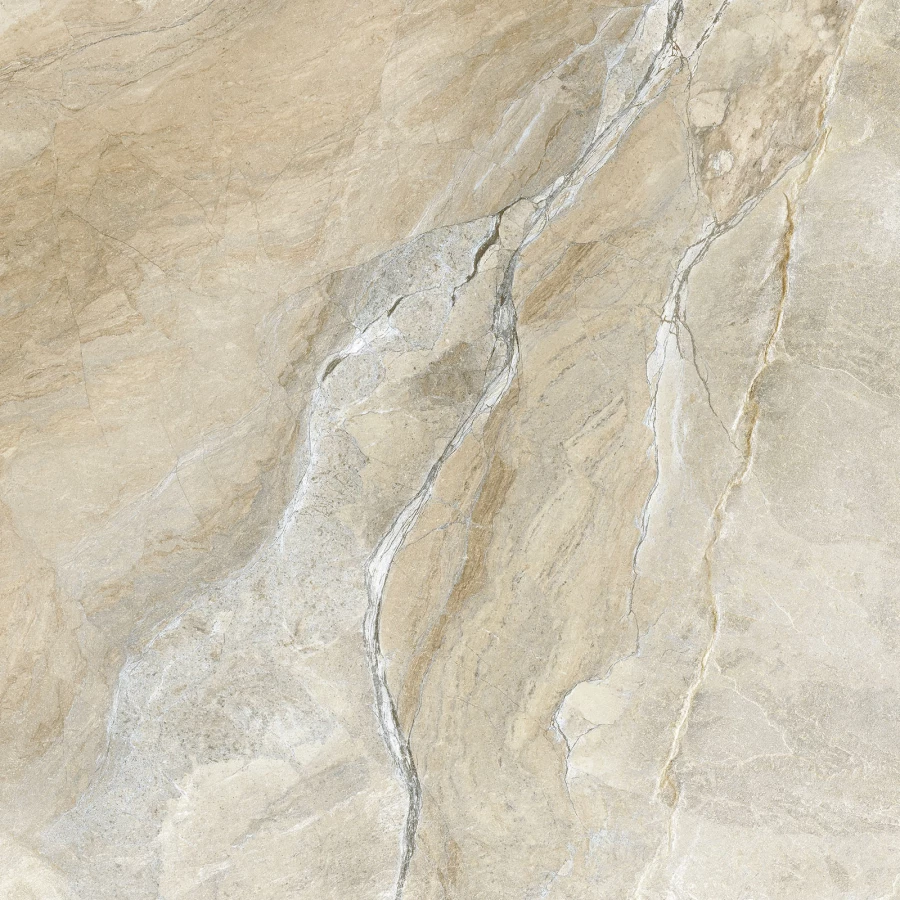 Керамогранит ALMA Ceramica Vulcano лаппатированный бежевый GFU6060VLC04L 60х60 см