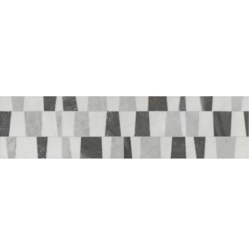 Бордюр Kerama Marazzi Монте Тиберио 1 обрезной глянцевый серый VT/A653/48010R 80x19,8 см