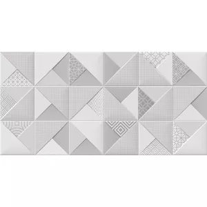 Керамическая плитка Dual Gres Glam Rev. Origami grey 60х30 см