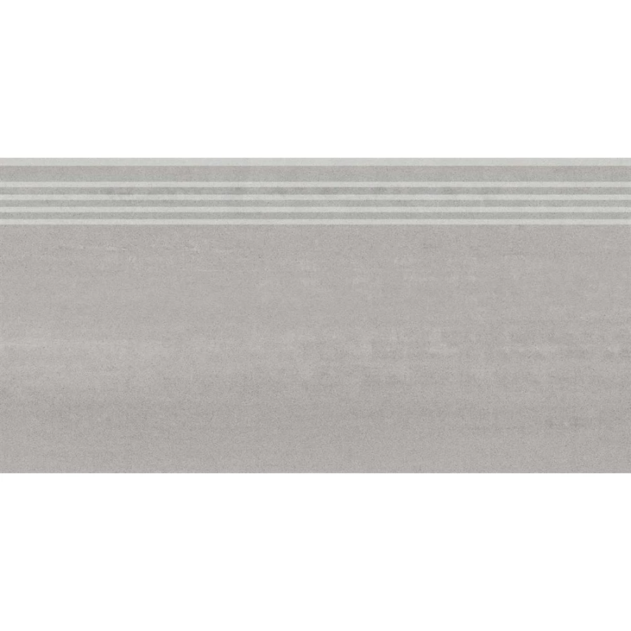 Ступень из керамогранита Kerama Marazzi Про Дабл матовая серая DD201120R/GR 60х30 см