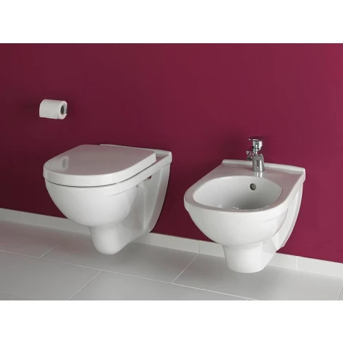 Унитаз подвесной Villeroy&Boch O.Novo DirectFlush с крышкой SoftClose 5660HR01