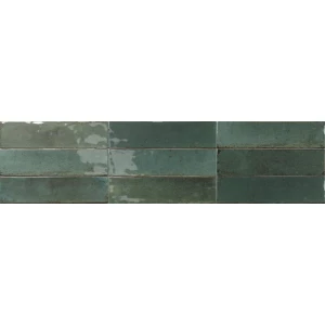 Керамогранит Dune Ceramica Agadir Selva глянцевый зеленый 188570 28х7 см