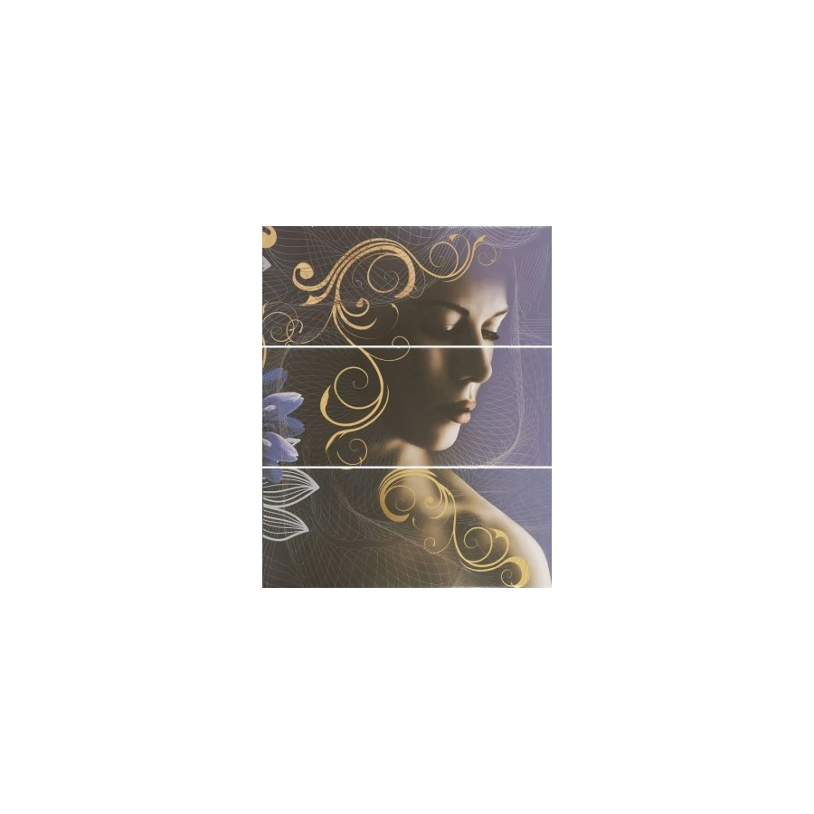 Панно Gracia Ceramica Gracia violet фиолетовый 02 60x75 см