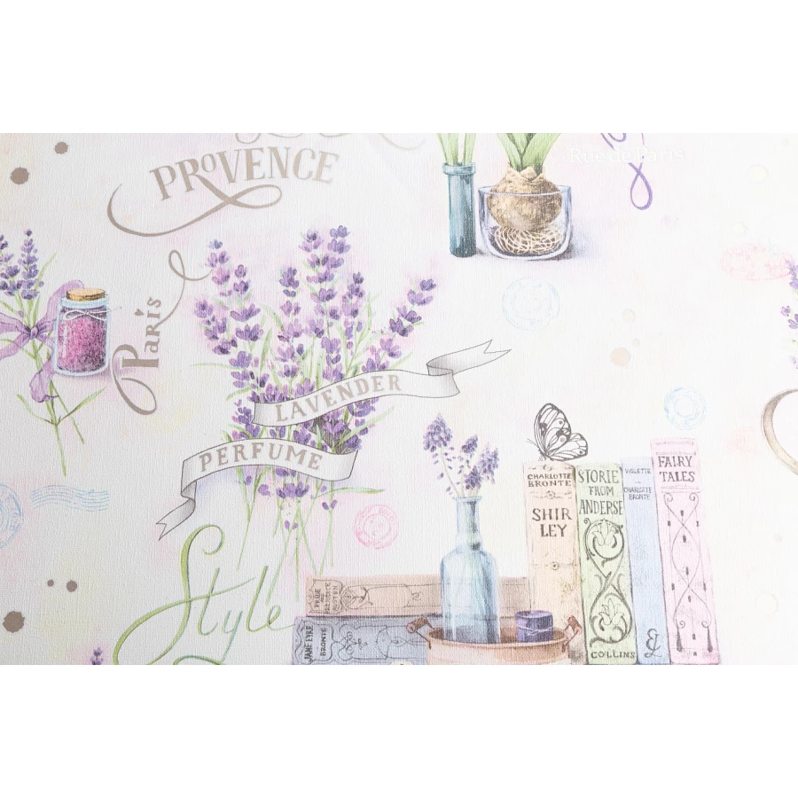 Обои флизелиновые Palitra Home HomeColor Lavande розовые HC71985-56 1,06х10,05 м