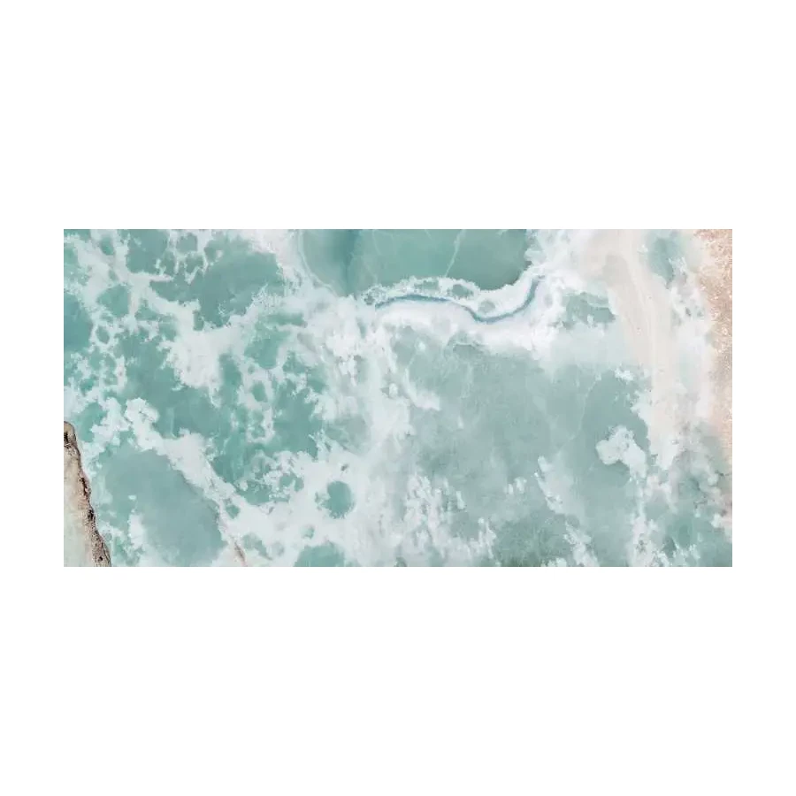 Керамогранит Majorca Tiffany Marea Full Lap глянцевый зеленый Mti00000004FL 120х60 см