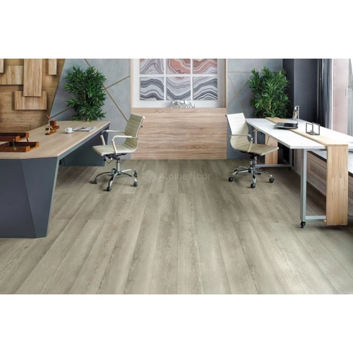 Каменный SPC ламинат Alpine Floor Grand Sequoia синхронное тиснение Шварцевальд ECO 11-18 43 класс 4 мм 2.74 кв.м 152.4х18 см