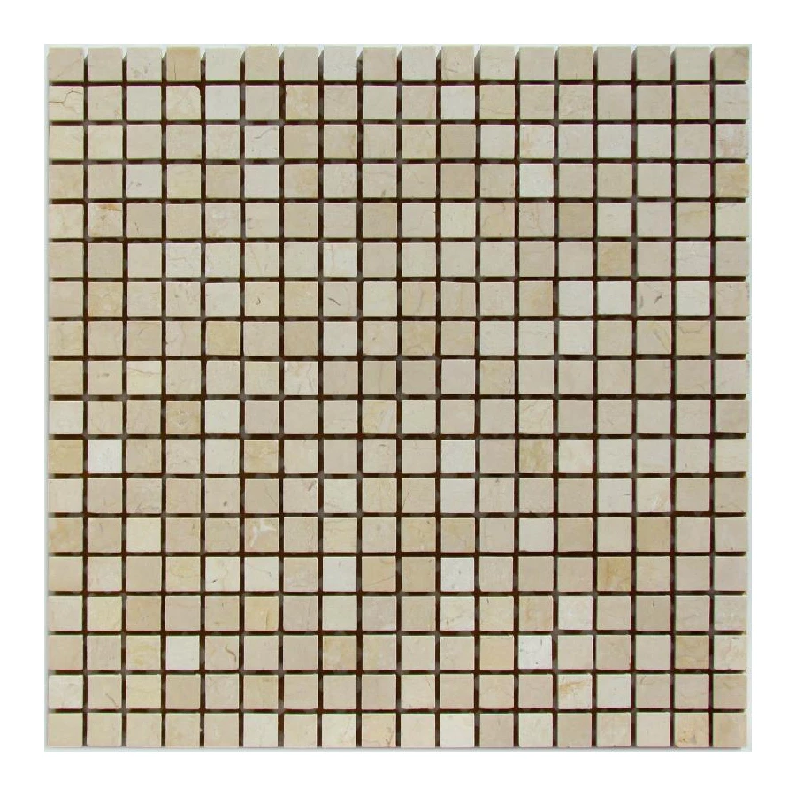 Мозаика Bonaparte Каменная мозаика Sorento 15х15 бежевая 30,5х30,5 см