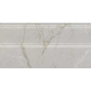 Плинтус Kerama Marazzi Серенада белый глянцевый обрезной FMA030R 30x15 см