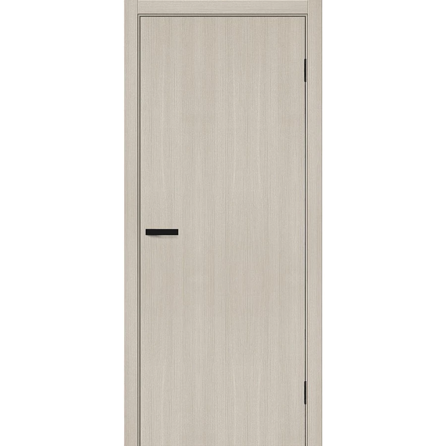 Межкомнатная дверь Mr. Wood Браво-0 200x35 экошпон Bravo A полотно глухое цвет Cream Melinga