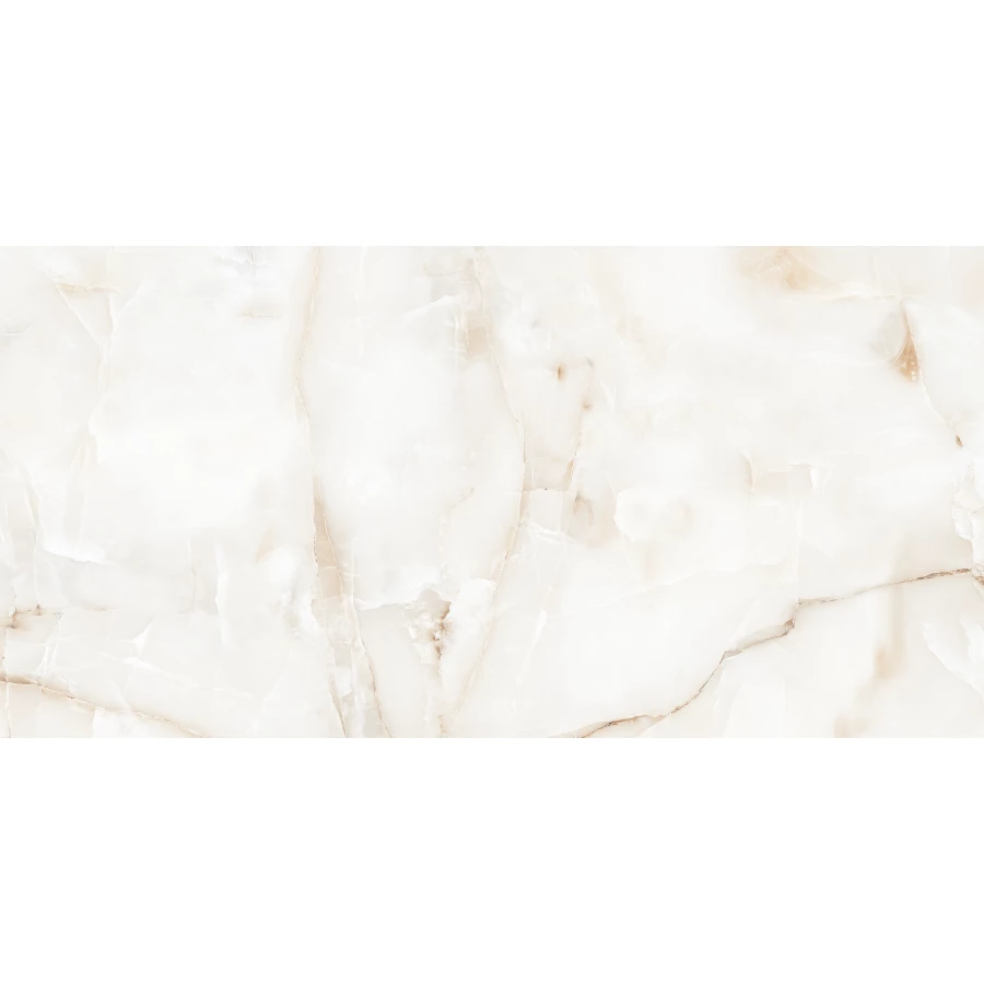 Керамогранит lamore Ceramic Gloss 60х120 Antisky глянцевый белый 60/120-005 120х60 см