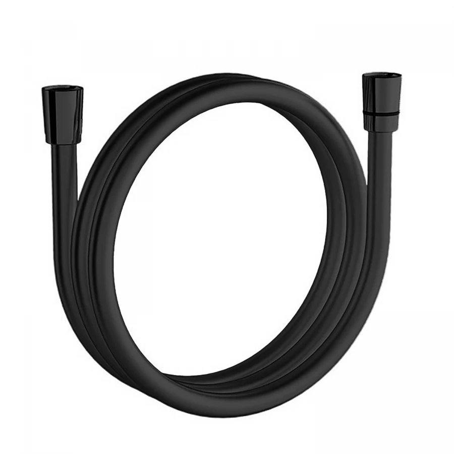 Смеситель для душа Azario Eddie с ручным душем керамический картридж без излива черный AZ-WQY338207PA