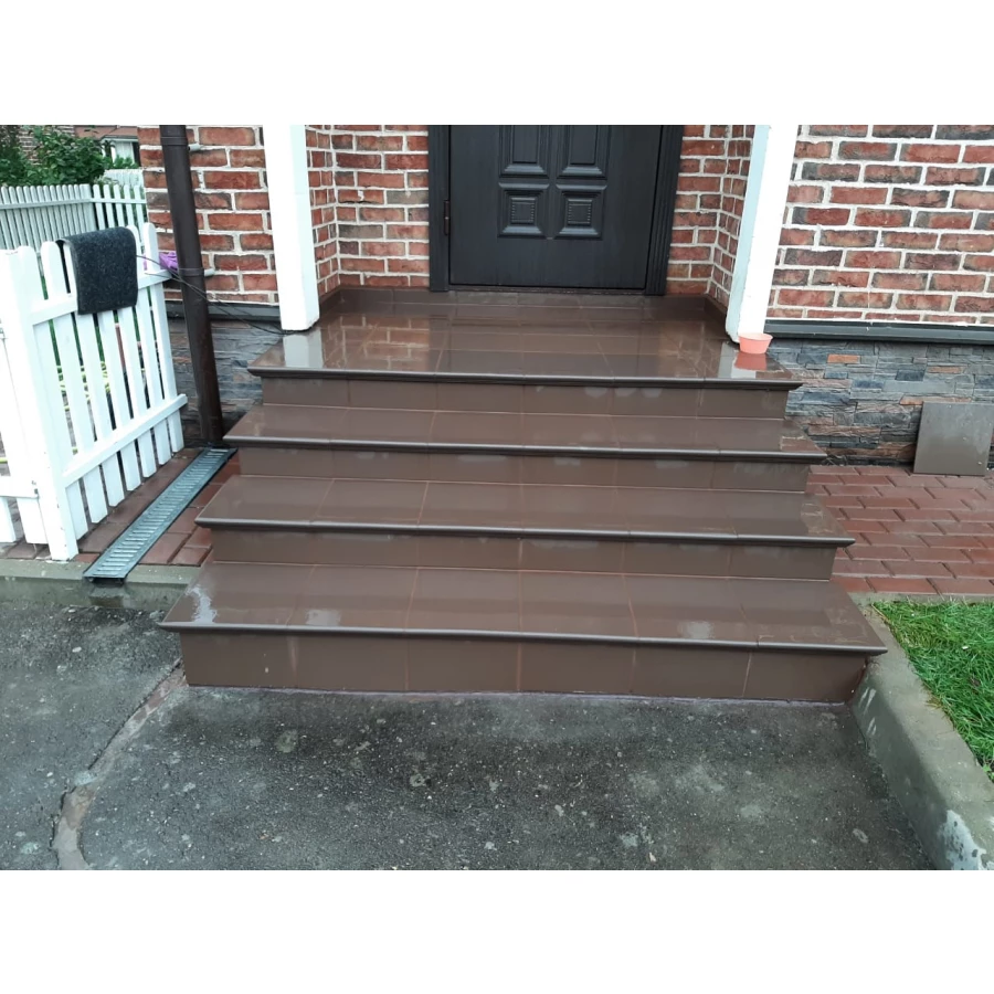 Ступень простая Paradyz Natural Brown гладкая 30х30х1,1 см